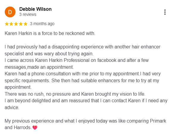karen harkin hair review